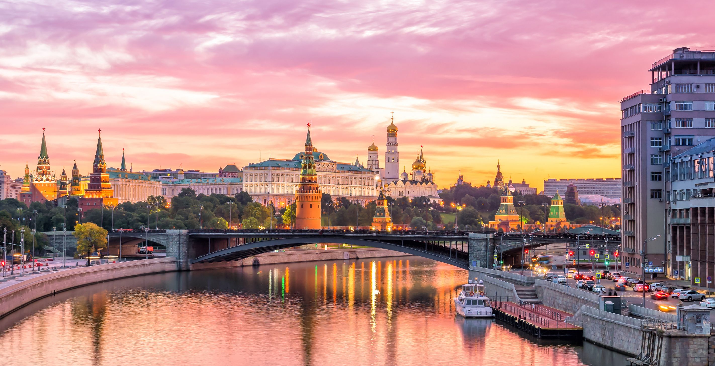 Moscow at Sunset